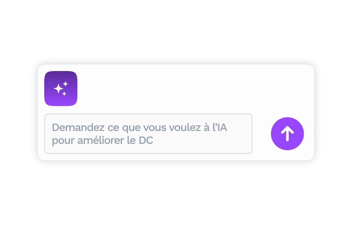 Améliorez avec l'IA