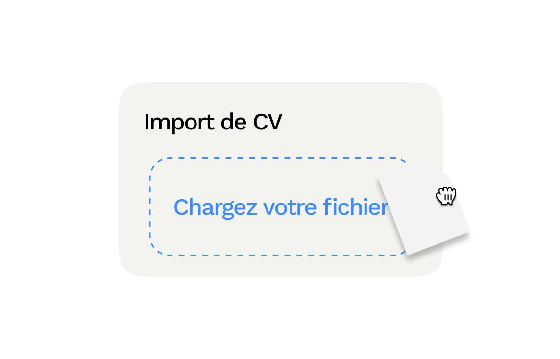 Importez un CV